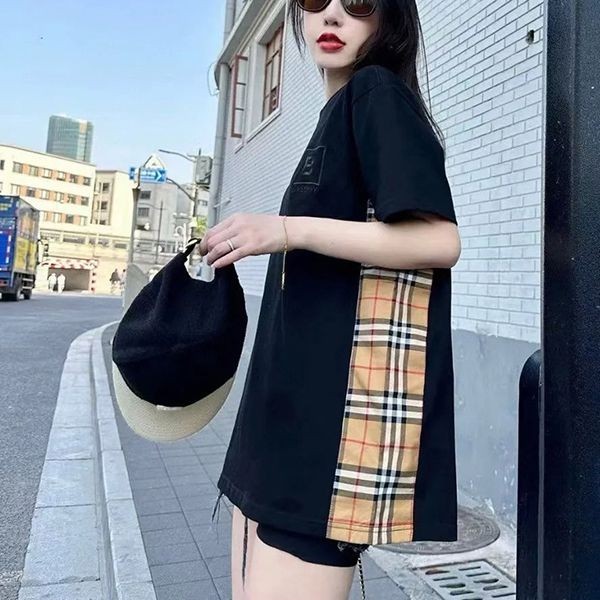 Burberry Vintage Check Detail T-Shirt Replica Bas68253