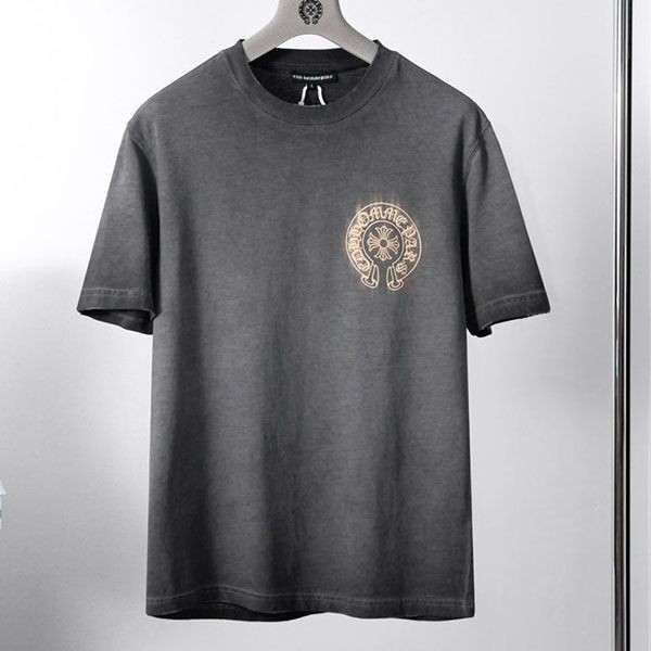 New design Chrome Hearts CH fake logo T-shirt Kuj99525