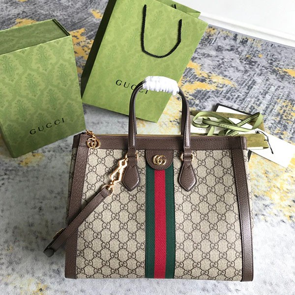 Gucci Replica Ophidia GG Medium Tote Bag guc14019