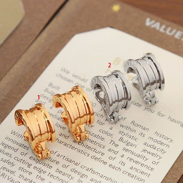 I definitely want it! Bulgari B.zero1 fake spiral diamond earrings Bul57595