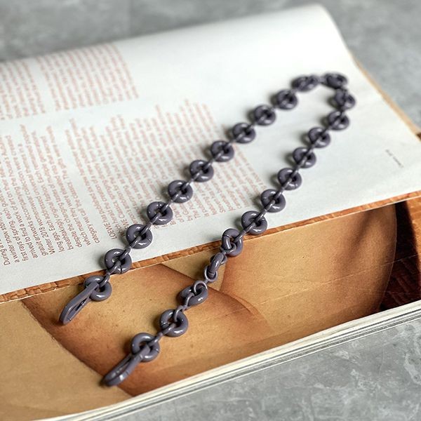New color ☆ Rare Loewe chain shoulder strap parody loq13737