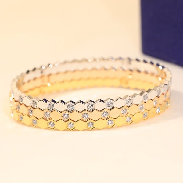 Fake Chaumet BEE MY LOVE collection bracelet in 3 colors shq08620