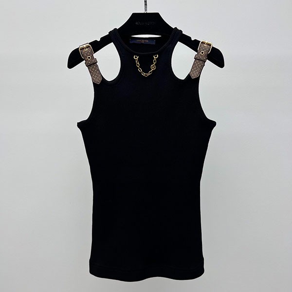 Sold outLouis Vuitton replica tank top with eyelets 1afgre