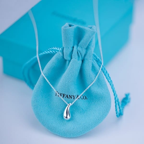 Secured Tiffany Replica Elsa Peretti Teardrop Pendant Tiv37773