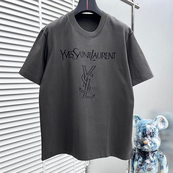 Recommended Saint Laurent Signature Logo T-shirt Replica Sax96108
