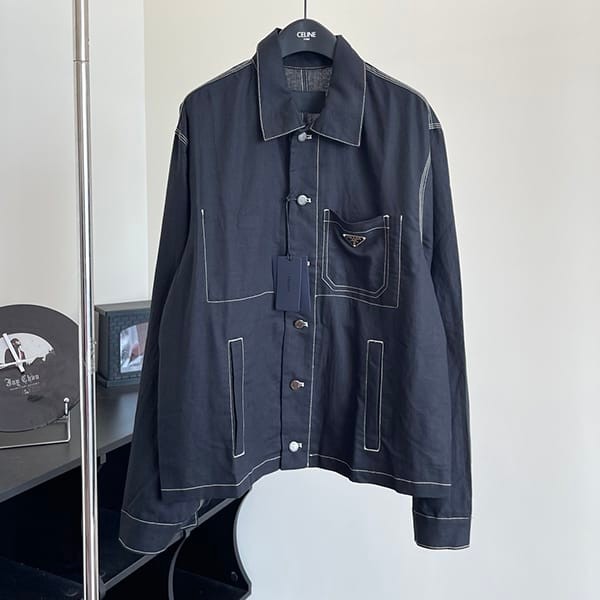 Hard to find Prada Re-Nylon Blouson Jacket Replica puj62384