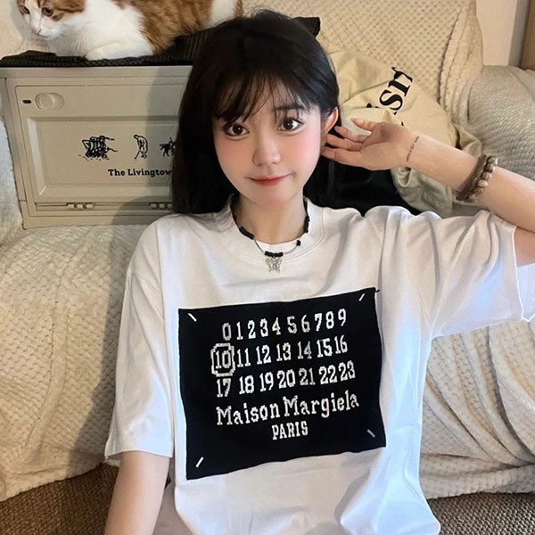 Maison Margiela Replica Numbering Logo T-shirt May27504
