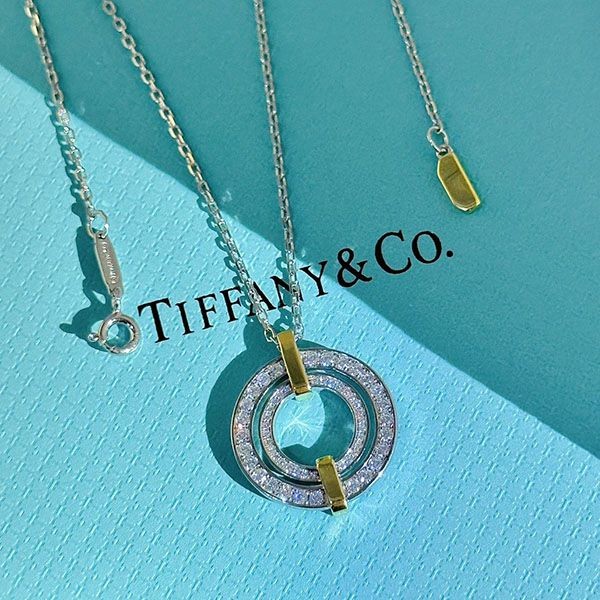 Sold out Tiffany T Diamond Circle Pendant Tic43917