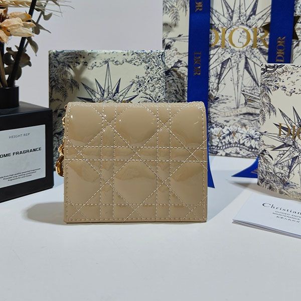 New design Dior mini wallet replica lotus wallet dev19577