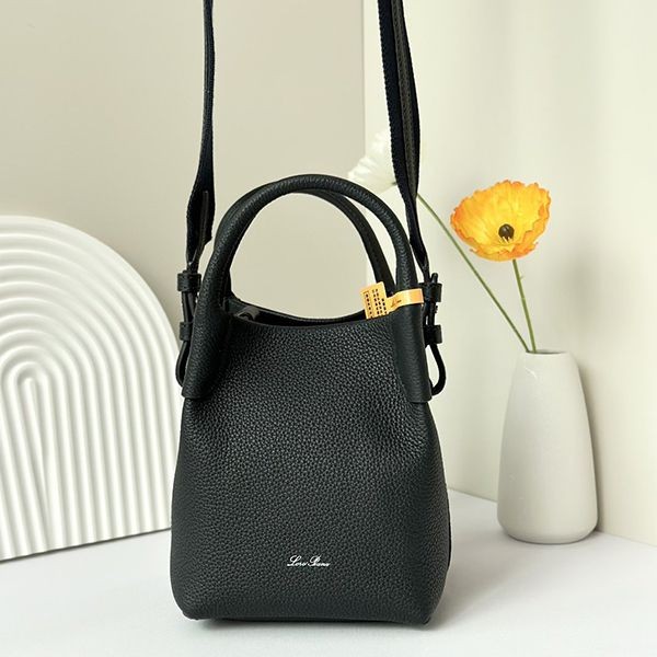 Loro Piana Micro Vail Cheap Leather Shoulder Handbag FAM79