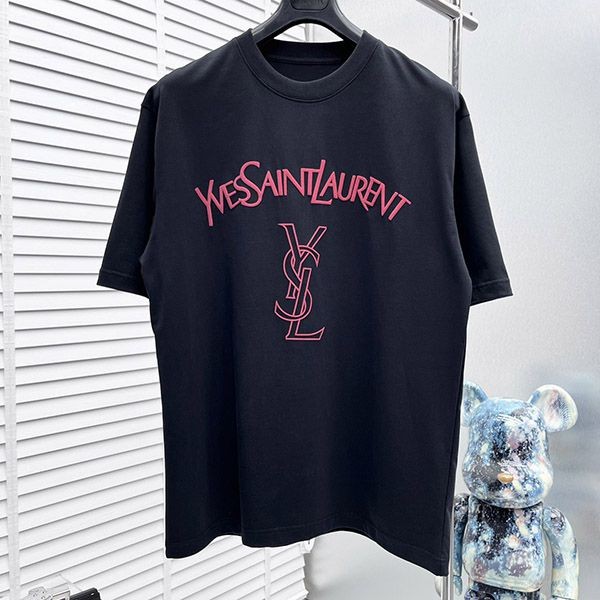 Super low price! Saint Laurent cotton jersey T-shirt replica Sai44314