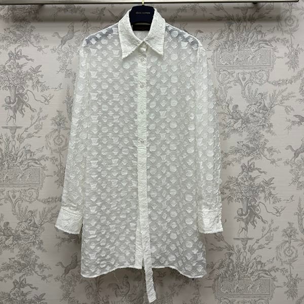 Free shippingLouis Vuitton Monogram Fil Coupe Sleeveless Shirt Fake vul33849