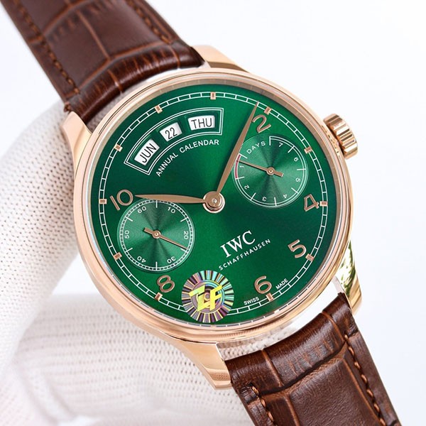 Free shipping IWC Replica International Watch Company Annual Calendar iwe24038