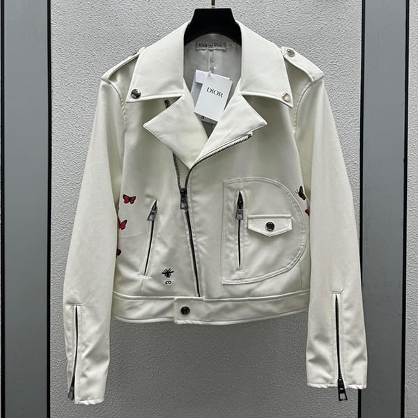 Recommended Dior Fake Blouson Leather Jacket dex04581