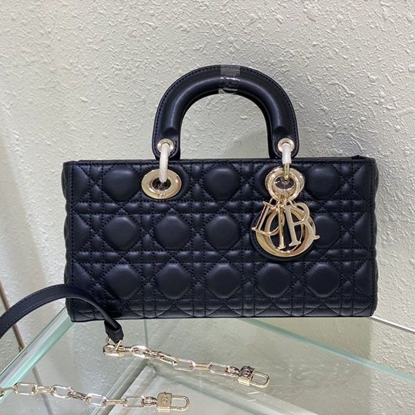 Latest and stylish Dior Lady D-JOY Medium Bag Cannage Leather dex64241