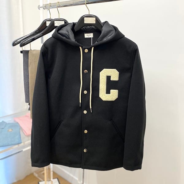 Rare Celine Replica College Parka Double Face Cer64643