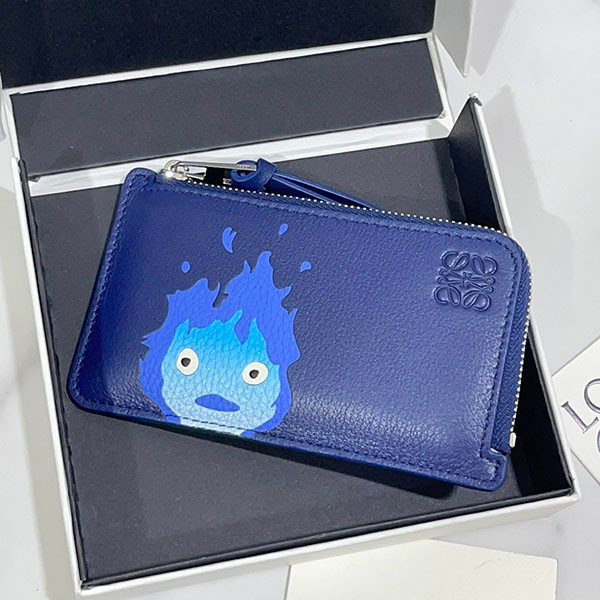 Loewe Replica x Howl's Moving Castle Coin & Card Holder lob24791