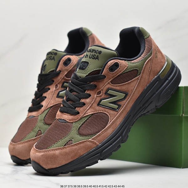 New Balance 993 Replica Emeleondre "Brown" Sneakers nym63747