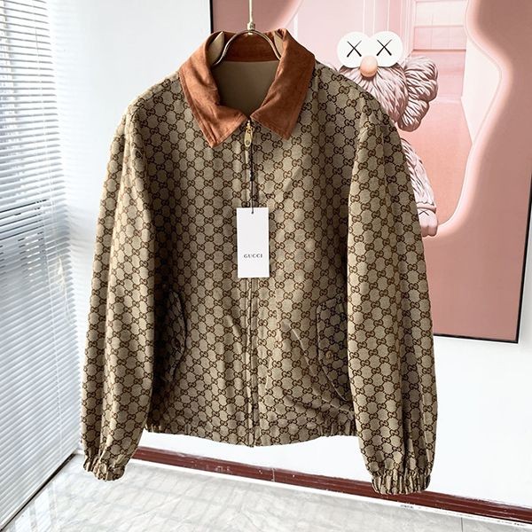 Limited edition rare Gucci GG canvas jacket replica guv27912