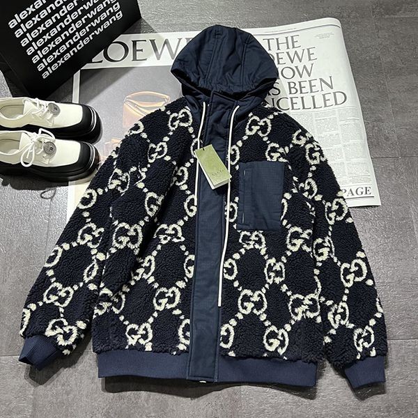 Popular all over the world? Gucci GG Jacquard Boa Jacket Replica guv13840