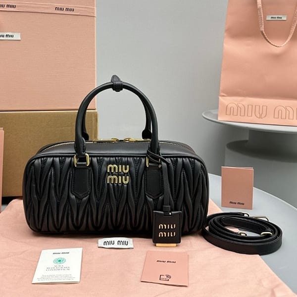 Tracking included Miu Miu replica Arcadi Matelasse bag mys03175