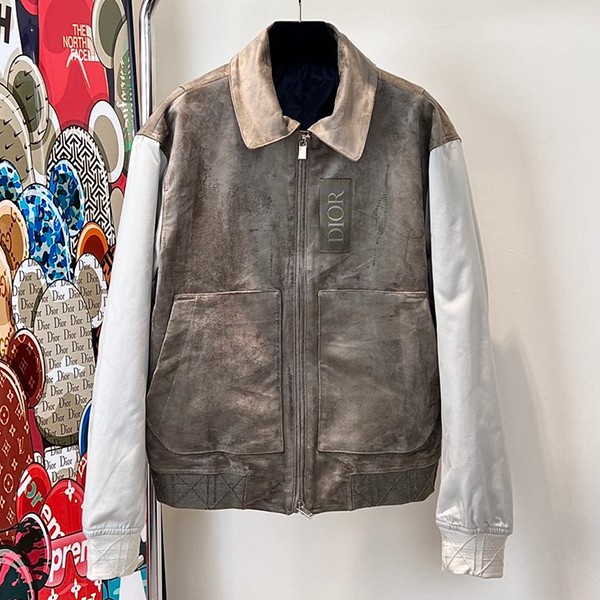 New design Dior replica teddy jacket stadium jacket deg04489