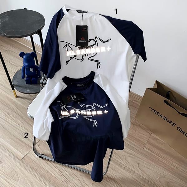 Super low price! Jil Sander + x Arc'teryx Replica Reflective Collaboration T-shirt Unisex Jia44336