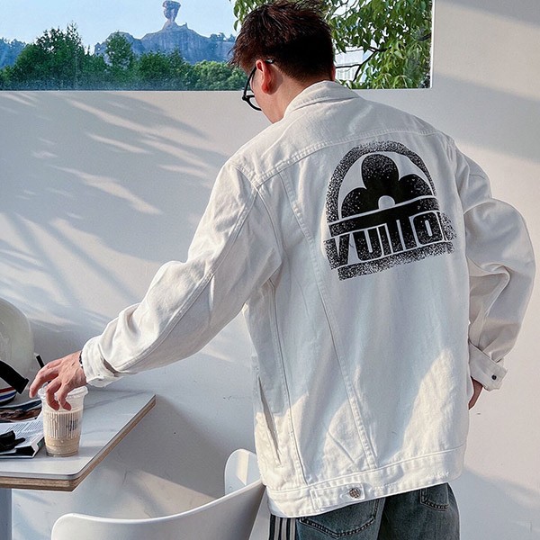 Louis Vuitton Tailored Denim Jacket Replica vuo48505