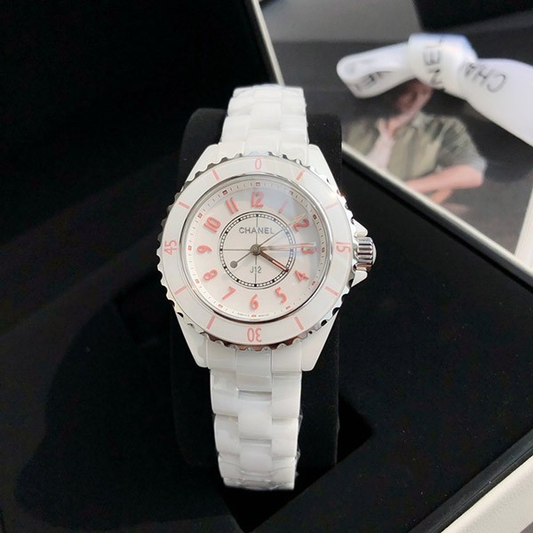 Immediate delivery Chanel J12 Replica Pink Blush H6755