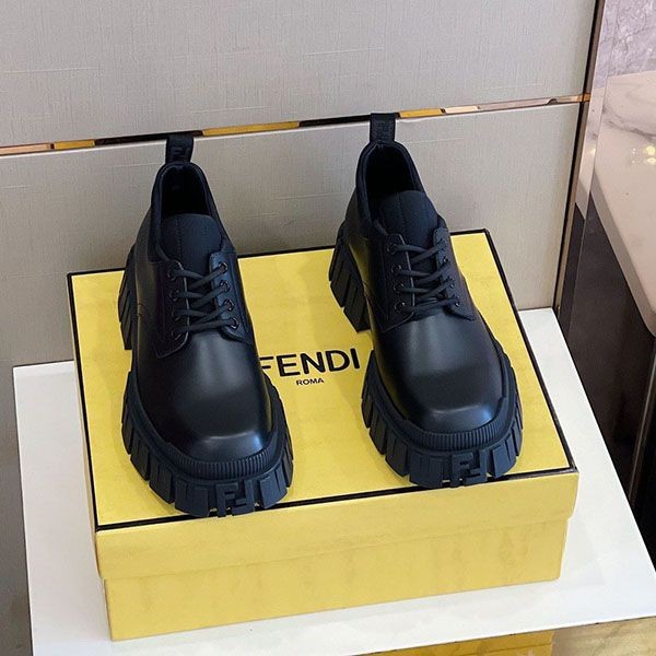 Fendi lace-up shoes replica fej75455, popular all over the world
