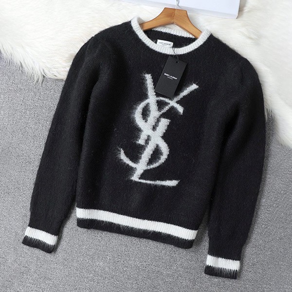 Cheap price! Saint Laurent Replica Fine Knit Top Knit Sweater Sag03028