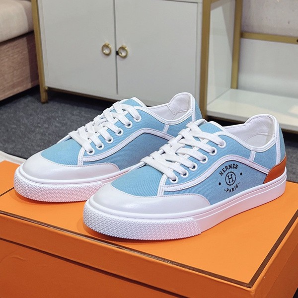 ☆Super popular☆New color*Hermes Get Up Replica Full Calf Leather Sneakers erb06011