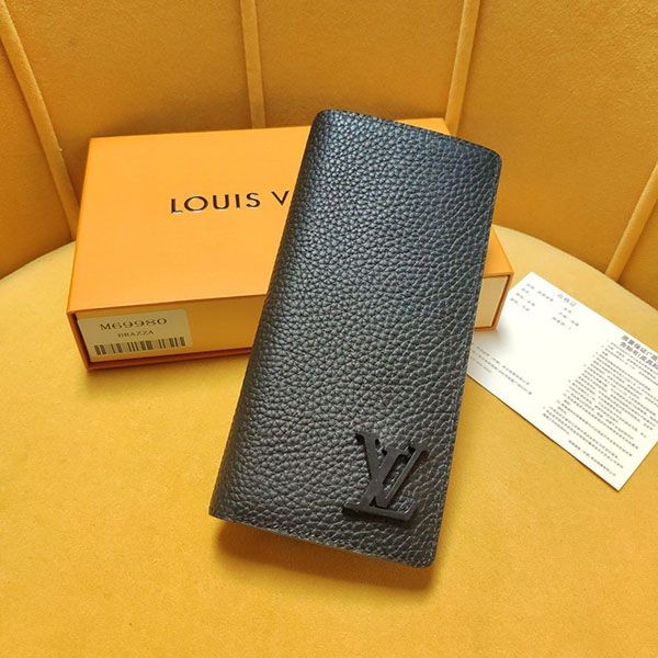 New Arrivals◇Louis Vuitton Wallet Replica Portefeuille Brazza Long Wallet Folding Wallet M69980