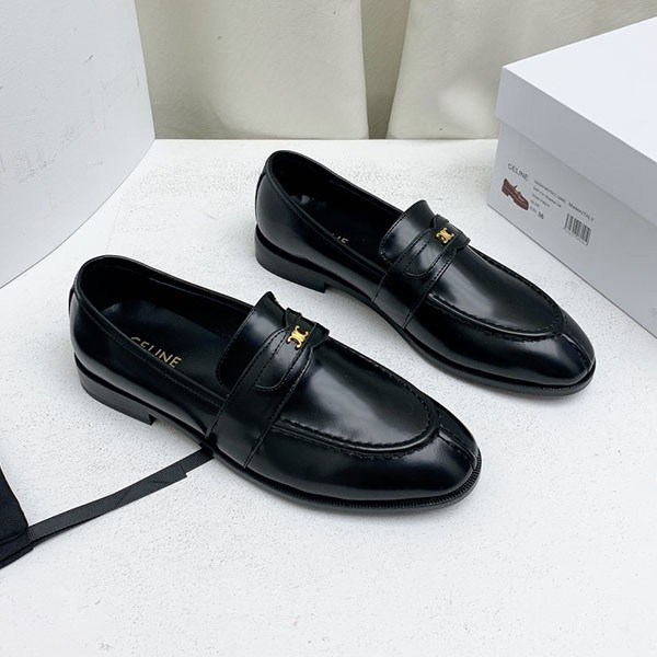 Celine Replica Malake Triomphe Loafers Polished Double Ceg83046