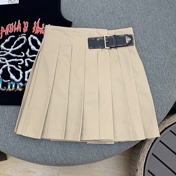 Boutique Prada Pleated Mini Skirt Replica pur51941