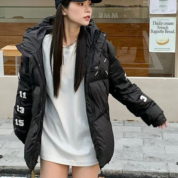 New design Maison Margiela fake leather down jacket Map32670