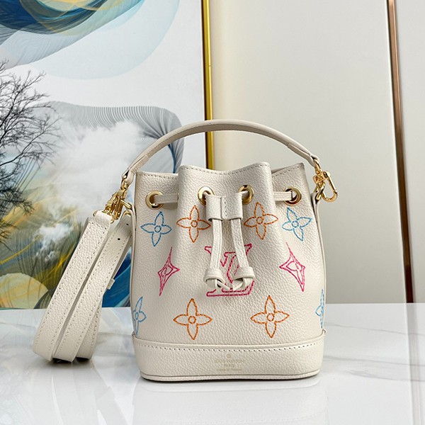Immediate shipping Louis Vuitton Nano Noe handbag replica M23088