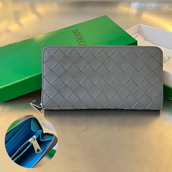 Fake Bottega Veneta Intrecciato Zip Around Wallet bot72684