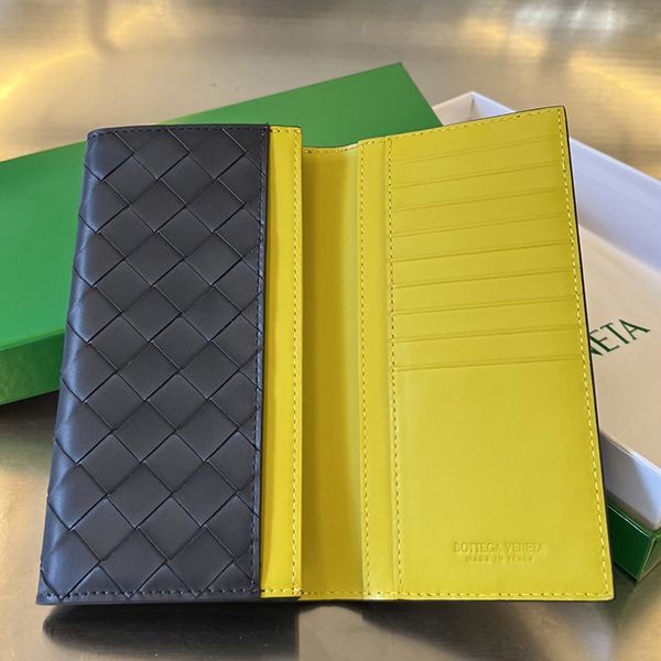 Super popular Bottega Veneta replica long wallet with coin purse bos60050