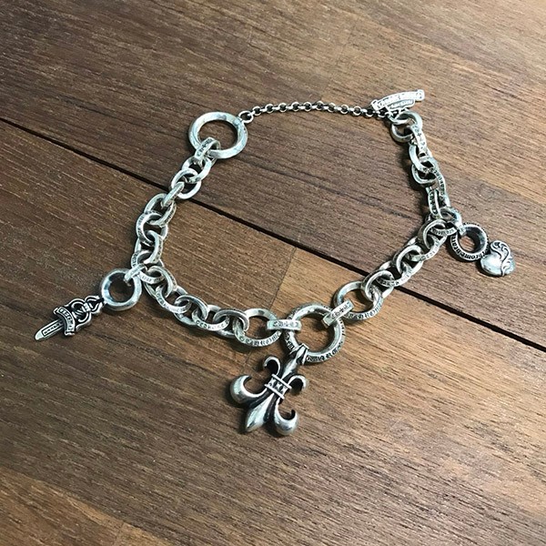 Popular Chrome Hearts Paper Chain Bracelet Replica Kuj06998
