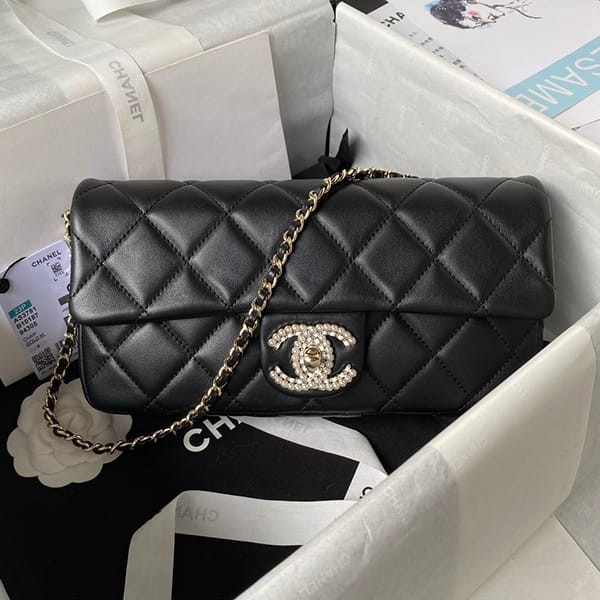 Secured Chanel Elegant Clutch Shoulder Bag Replica AS3791B10 18794305
