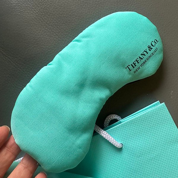 Tiffany fake eye mask? With case? Gift Tir74003