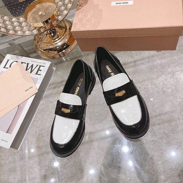 Super low price! Miu Miu penny loafer coin replica myo89629