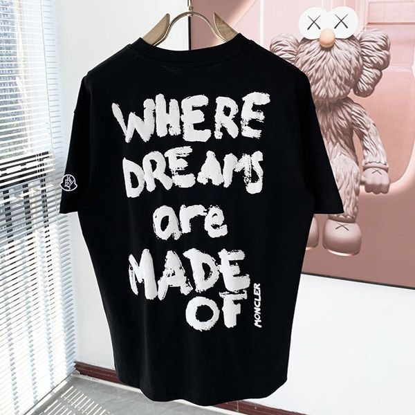 Must-have! Moncler Replica Logo Print Short Sleeve T-Shirt mot71250