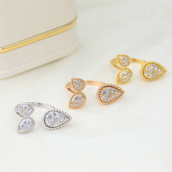 Boucheron Serpent Bohème 3 motif ring copy 3 colors JRG02997
