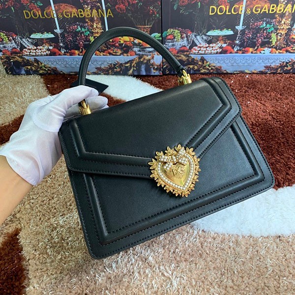 Dolce & Gabbana DEVOTION Bag Replica Smooth Calfskin dgg57070