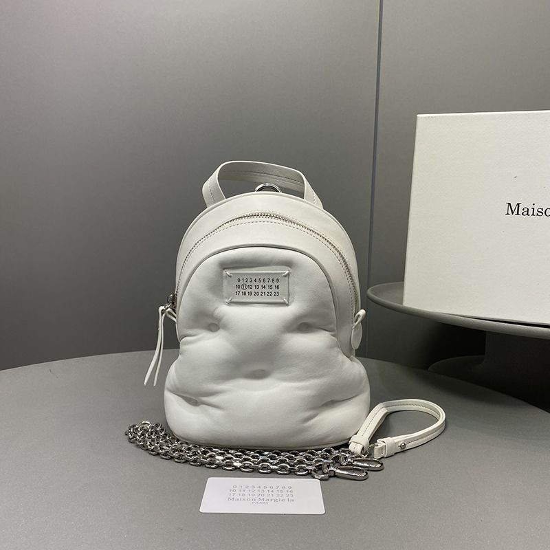 Sold out Maison Margiela felt wet look backpack replica Mah70865