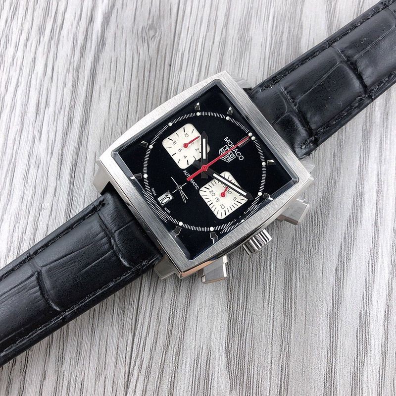 Tag Heuer Monaco Replica Calibre 11 Dial Stainless Steel Men's Watch TAg25523
