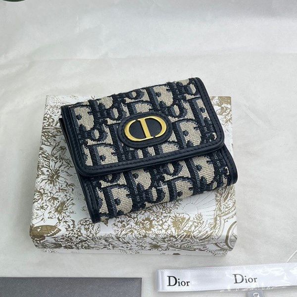 Dior MONTAIGNE Lotus Wallet Oblique Replica S2057UTZQM928 Sold Out
