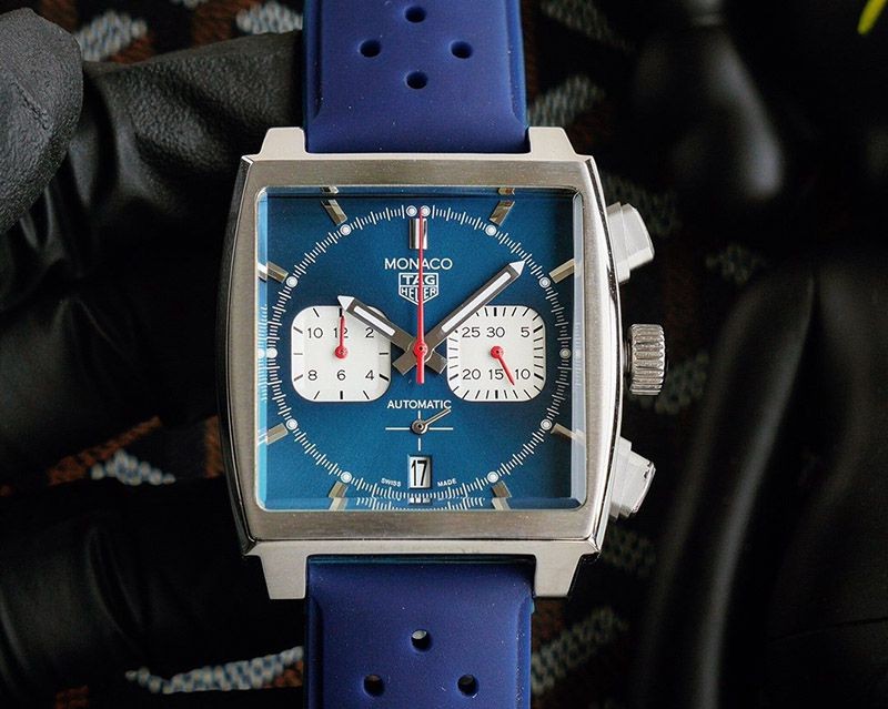 Super Hot Topic! TAG Heuer Monaco Replica Calibre 11 Dial Stainless Steel Men's Watch TAo11193